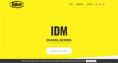 Desktop Screenshot of idm-agrometal.com